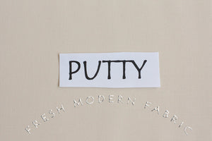 Putty Kona Cotton Solid Fabric from Robert Kaufman, K001-1303
