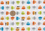 Owls, Happy Drawing by Ed Emberley, 100% Organic Cotton, Cloud9 Fabrics