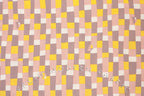 Cotorienne Yurari in Pink and Saffron, Anyan for Yuwa Fabric, 100% Cotton Fabric