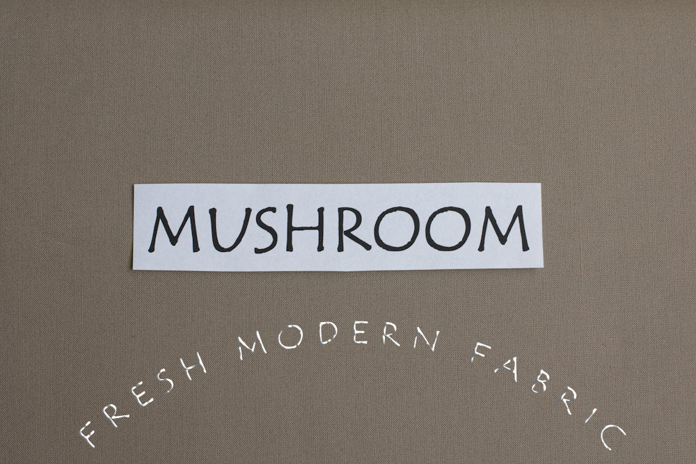 Mushroom Kona Cotton Solid Fabric from Robert Kaufman, K001-1239