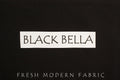 Black Bella Cotton Solid Fabric from Moda, 9900 99