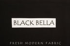 Black Bella Cotton Solid Fabric from Moda, 9900 99