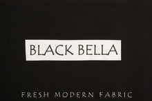 Load image into Gallery viewer, Black Bella Cotton Solid Fabric from Moda, 9900 99
