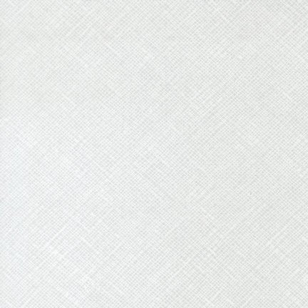 Architextures Crosshatch in White, Carolyn Friedlander, Robert Kaufman Fabrics, 100% Cotton Fabric, AFR-13503-1 WHITE