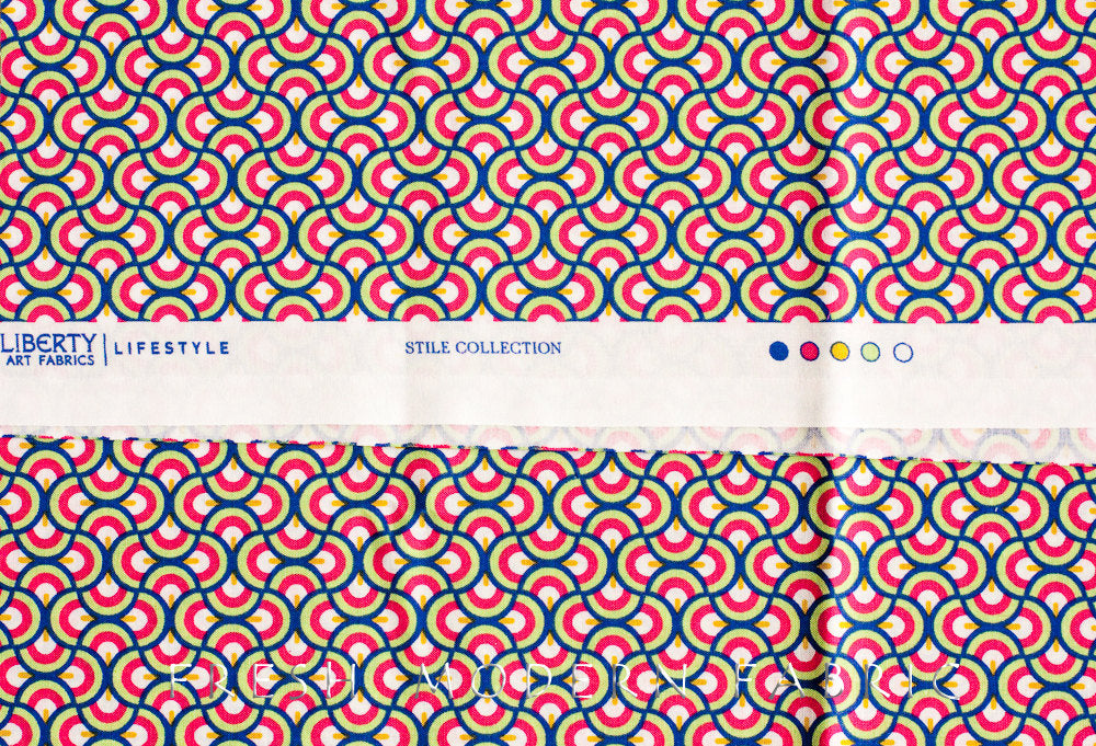 Newbury in Bright, Stile Collection, Liberty Lifestyle Fabrics, 100% Cotton Fabric, 03384151C