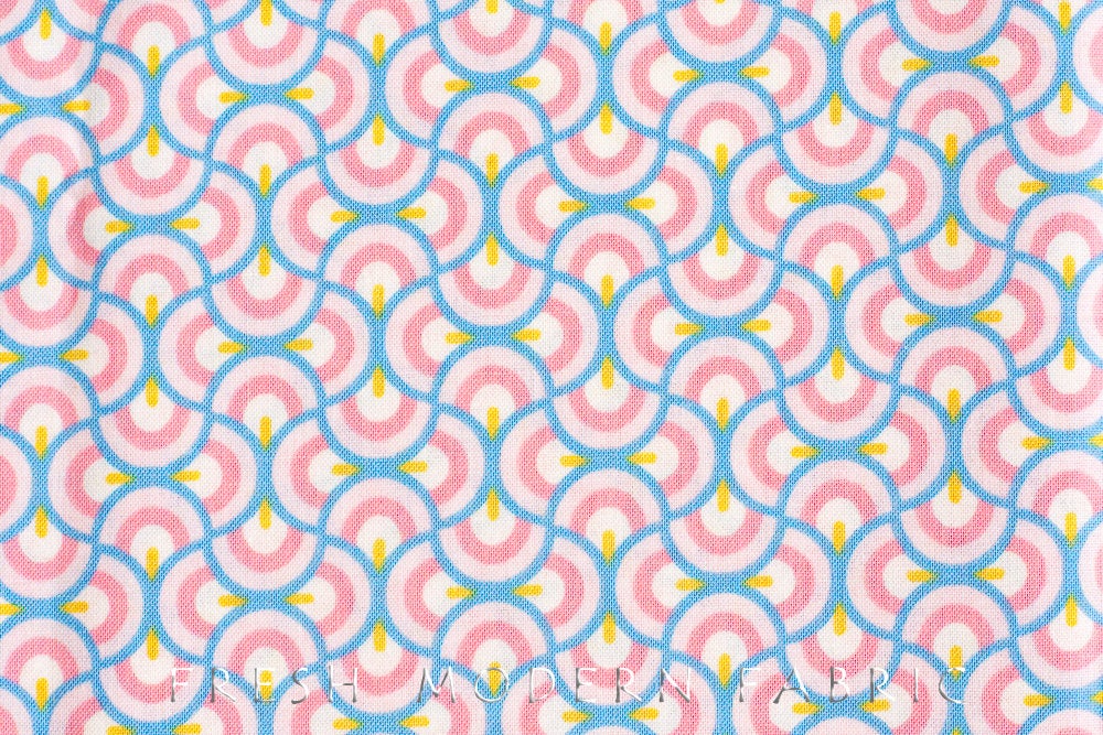 12-Inch End of Bolt Remnant Newbury in Pastel, Stile Collection, Liberty Lifestyle Fabrics, 100% Cotton Fabric, 03384156D