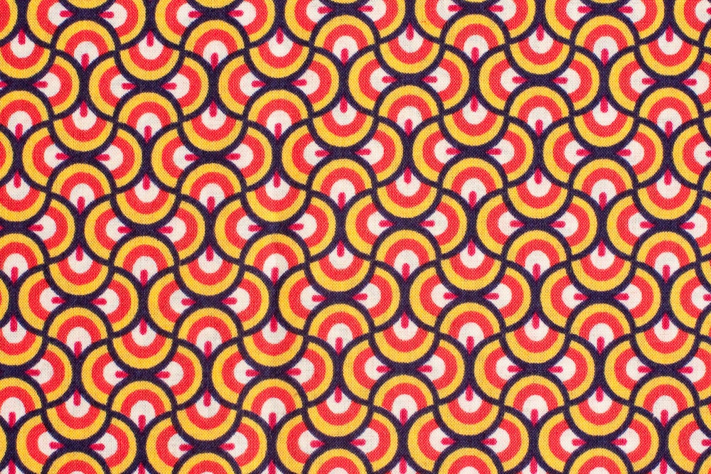 Newbury in Classic Red, Stile Collection, Liberty Lifestyle Fabrics, 100% Cotton Fabric, 03384156A