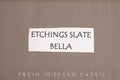 Etchings Slate Bella Cotton Solid Fabric from Moda, 9900 170