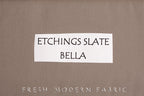 Etchings Slate Bella Cotton Solid Fabric from Moda, 9900 170