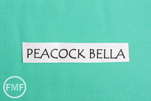 Load image into Gallery viewer, Peacock Bella Cotton Solid Fabric from Moda, 9900 216
