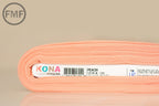 Peach Kona Cotton Solid Fabric from Robert Kaufman, K001-1281