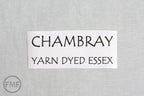 CHAMBRAY Yarn Dyed Essex, Linen and Cotton Blend Fabric from Robert Kaufman, E064-1067