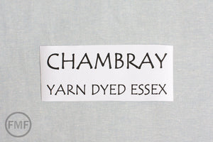 CHAMBRAY Yarn Dyed Essex, Linen and Cotton Blend Fabric from Robert Kaufman, E064-1067