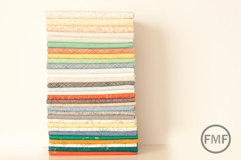 Architextures Crosshatch in White, Carolyn Friedlander, Robert Kaufman Fabrics, 100% Cotton Fabric, AFR-13503-1 WHITE