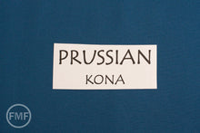 Load image into Gallery viewer, Prussian Kona Cotton Solid Fabric from Robert Kaufman, K001-454
