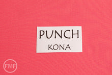 Load image into Gallery viewer, Punch Kona Cotton Solid Fabric from Robert Kaufman, K001-447
