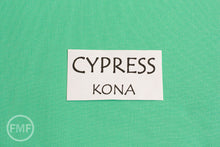 Load image into Gallery viewer, Cypress Kona Cotton Solid Fabric from Robert Kaufman, K001-1474
