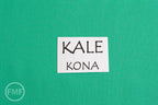 Kale Kona Cotton Solid Fabric from Robert Kaufman, K001-445
