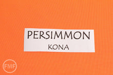 Load image into Gallery viewer, Persimmon Kona Cotton Solid Fabric from Robert Kaufman, K001-84
