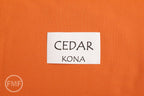 Cedar Kona Cotton Solid Fabric from Robert Kaufman, K001-443
