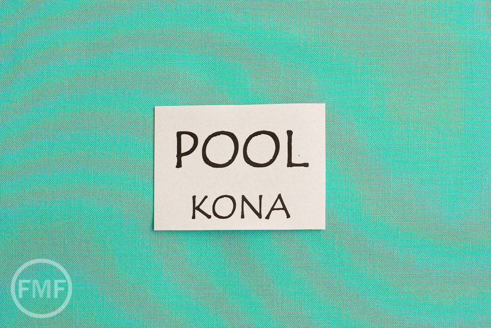 Pool Kona Cotton Solid Fabric from Robert Kaufman, K001-45