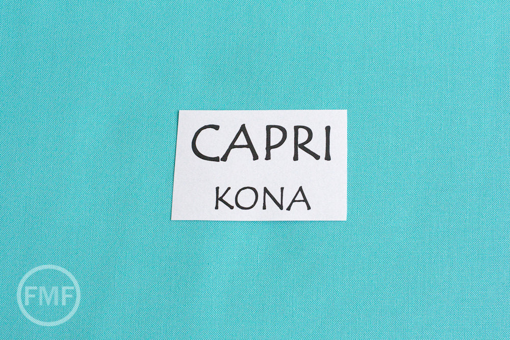 Capri Prussian Blue Fabric