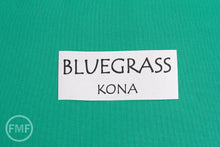 Load image into Gallery viewer, Bluegrass Kona Cotton Solid Fabric from Robert Kaufman, K001-1031
