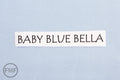 Baby Blue Bella Cotton Solid Fabric from Moda, 9900 32