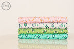 Color Me Happy Cluster Drops in Pink, Vanessa Christenson, V and Co, Moda Fabrics, 100% Cotton Fabric, 10824 12