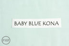 Baby Blue Kona Cotton Solid Fabric from Robert Kaufman, K001-1010