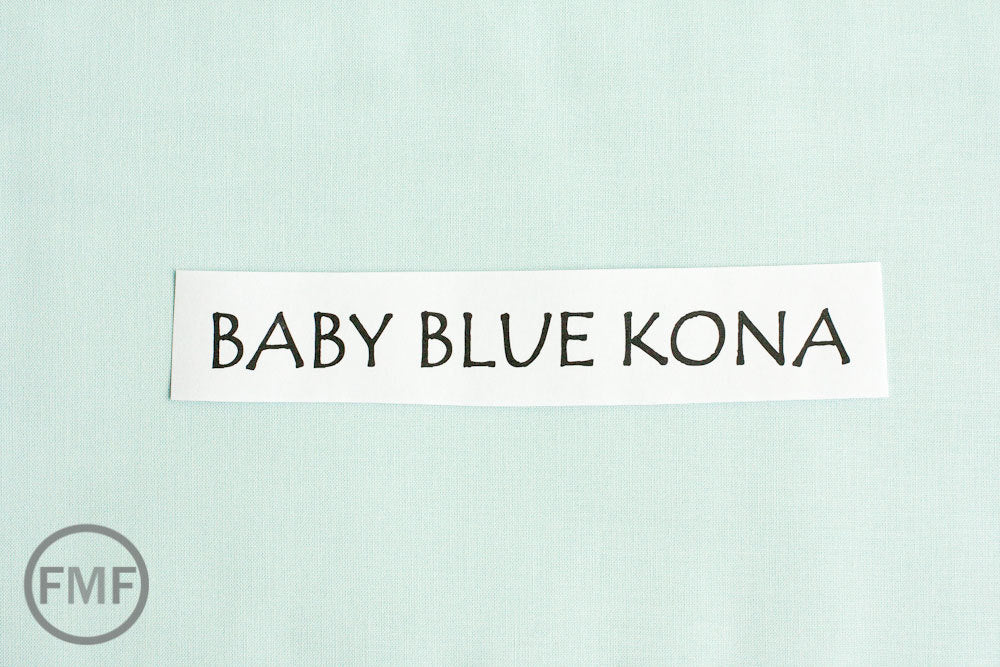 Kaufman Fabrics Blue - Kaufman Kona Solid - Baby Blue