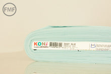 Load image into Gallery viewer, Baby Blue Kona Cotton Solid Fabric from Robert Kaufman, K001-1010

