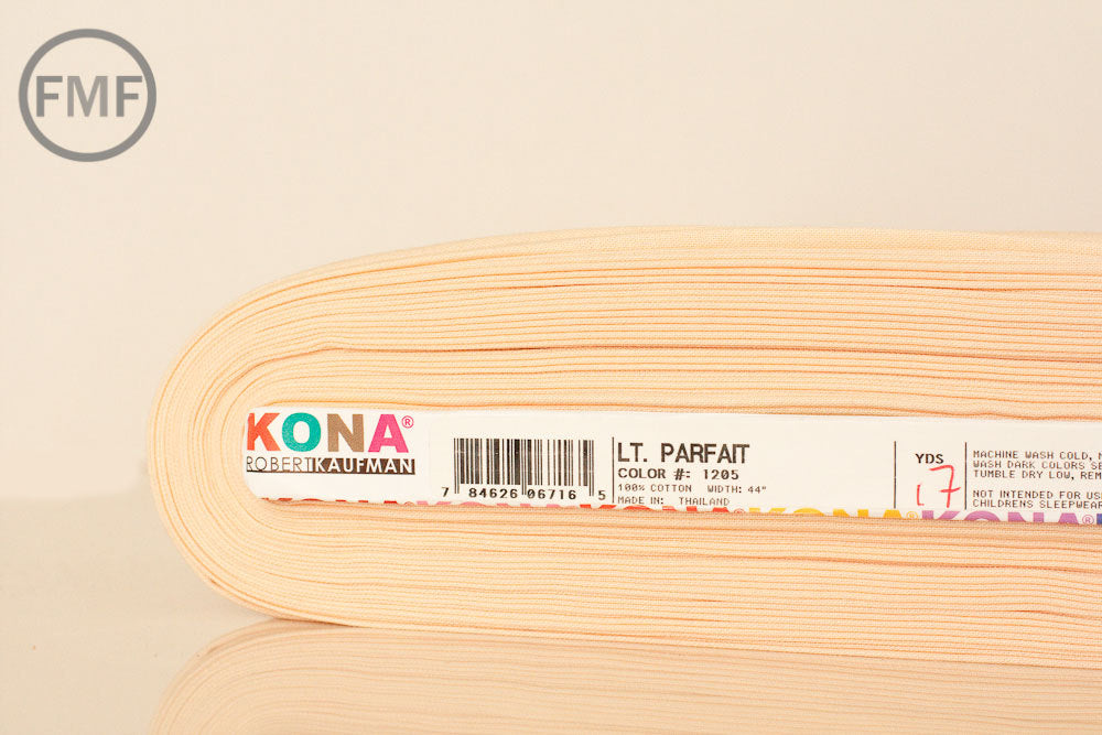 Lt Parfait Kona Cotton Solid Fabric from Robert Kaufman, K001-1205
