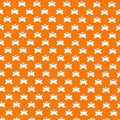 Lotus Pond Hopping Along in Orange, Rae Hoekstra, 100% GOTS-Certified Organic Cotton, Cloud9 Fabrics