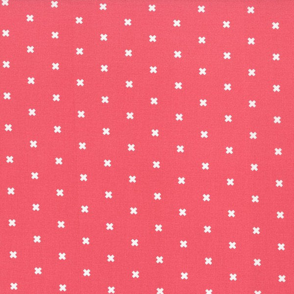 XOXO in Pink Cheeks, Cotton+Steel Basics, Rashida Coleman Hale, RJR Fabrics, 100% Cotton Fabric, 5001-005
