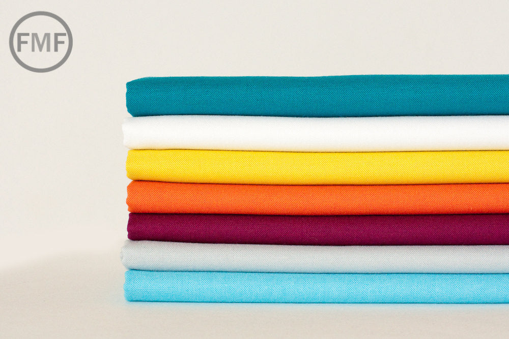 Clementine Bella Cotton Solid Fabric from Moda, 9900 209