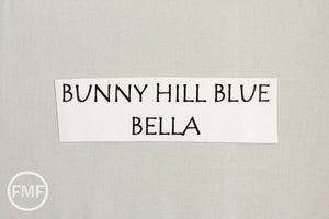 Bunny Hill Blue Bella Cotton Solid Fabric from Moda, 9900 176