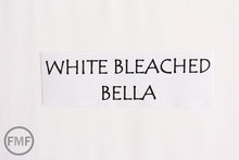 Load image into Gallery viewer, White Bleached Bella Cotton Solid Fabric from Moda, 9900 98
