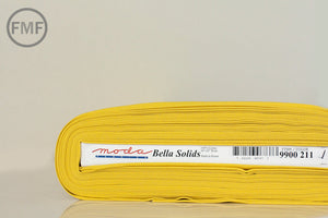 Citrine Bella Cotton Solid Fabric from Moda, 9900 211