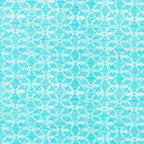 Biology Structure in Turquoise, Sarah Watson, 100% GOTS-Certified Organic Cotton, Cloud9 Fabrics, 126003