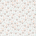 Morning Song Dotty Blooms in Ivory, Elizabeth Olwen, 100% GOTS-Certified Organic Cotton, Cloud9 Fabrics, 129700