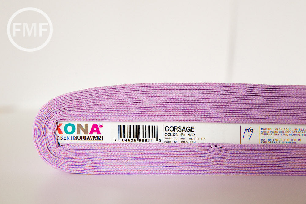 Corsage Kona Cotton Solid Fabric from Robert Kaufman, K001-487