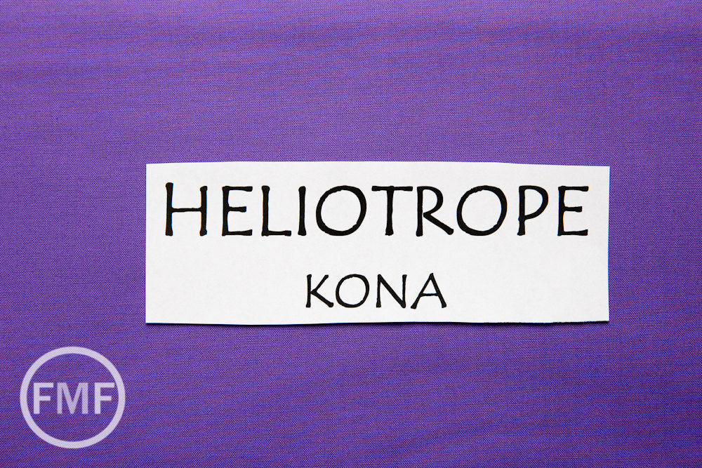 Heliotrope Kona Cotton Solid Fabric from Robert Kaufman, K001-477