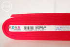 Watermelon Kona Cotton Solid Fabric from Robert Kaufman, K001-1384