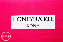 Load image into Gallery viewer, Honeysuckle Kona Cotton Solid Fabric from Robert Kaufman, K001-490
