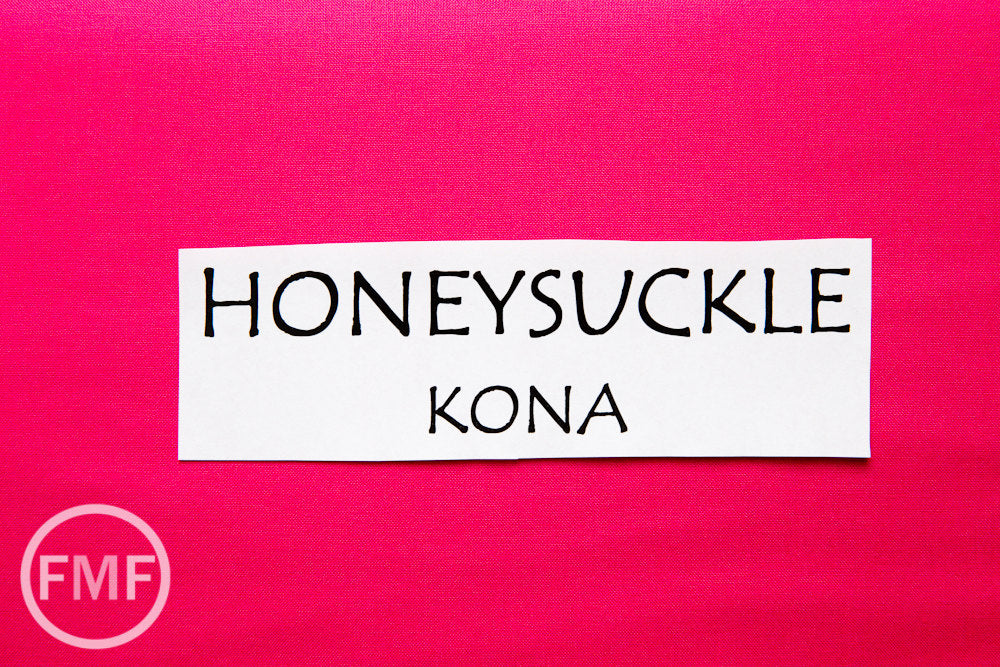 Honeysuckle Kona Cotton Solid Fabric from Robert Kaufman, K001-490