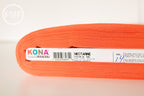 Nectarine Kona Cotton Solid Fabric from Robert Kaufman, K001-496