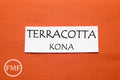 Terracotta Kona Cotton Solid Fabric from Robert Kaufman, K001-482