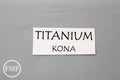 Titanium Kona Cotton Solid Fabric from Robert Kaufman, K001-500