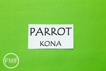 Load image into Gallery viewer, Parrot Kona Cotton Solid Fabric from Robert Kaufman, K001-498
